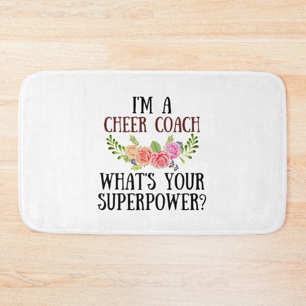 Item preview, I'm A Cheer Coach What's Your Superpower? designed and sold by GoDPI.