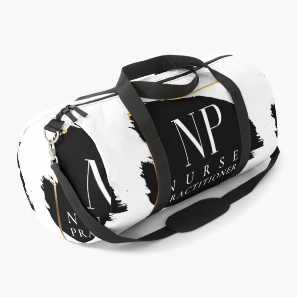 Item preview, NP Nurse Practitioner Vers. 1 Unique, Minimalist Acronym, Abstract Black and White Modern Preppy designed and sold by PeriodicLabel.