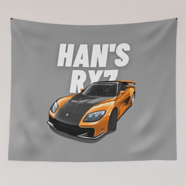 Item preview, Han's rx7 tokyo drift designed and sold by MOTOSHIFT.