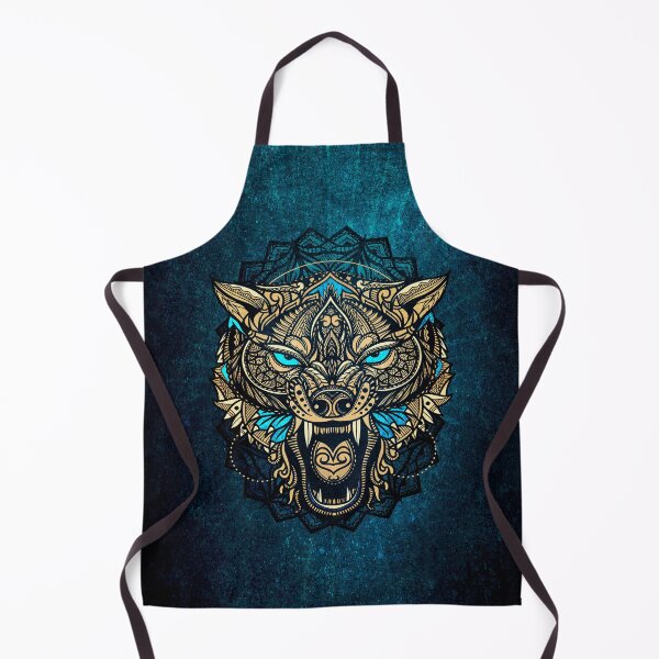 Item preview, Wolf Head Artwork - Mystical Wolf designed and sold by JackMoreh.