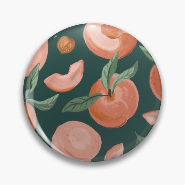 Artikelvorschau, rosa Pfirsich. Sommerfruchtdesign entworfen und verkauft von Alenka Karabanova.