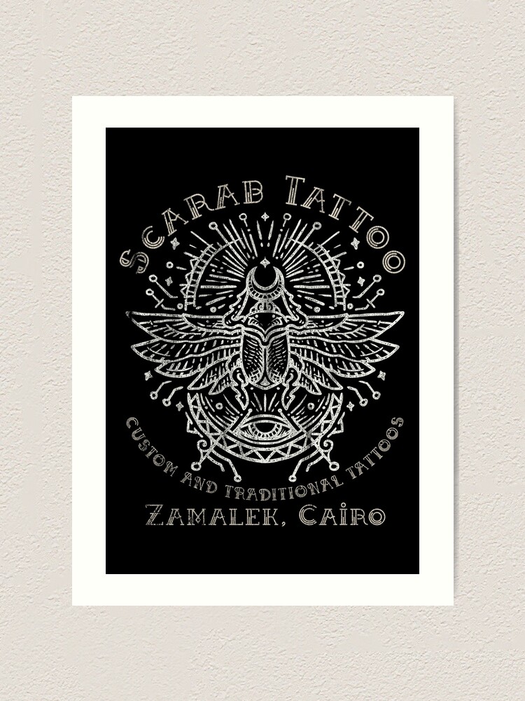 Ancient Egypt color tattoo. Sacred golden eagle and sun. Horus eye and  egyptian falcon. History art, t-shirt design Stock Vector | Adobe Stock