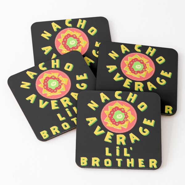 Item preview, Nacho Average Lil Brother Pun designed and sold by quirky-artistry.