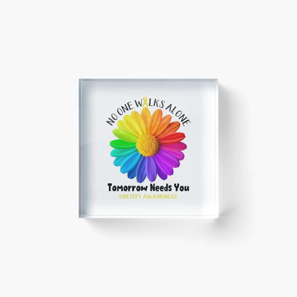 Item preview, Obesity Awareness No One Walks Alone Tomorrow Needs You designed and sold by fannieuxp59.