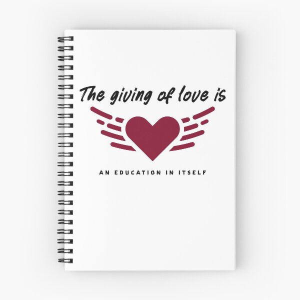 Item preview, Giving love is an education in itself designed and sold by loooly16.