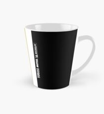 Team Yamaha Schwarz und Gelb Tasse (konisch)