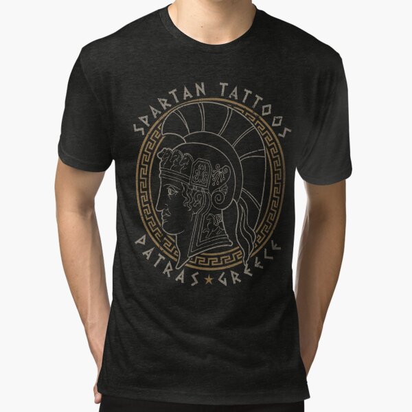 Spartan Warrior, Tattoo Studio Design, Patras, Greek, Tattoo Shirt, Sparta  Sticker for Sale by ProverbialDZN