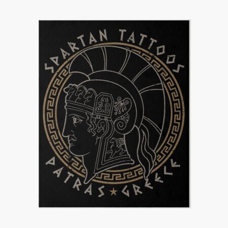 Spartan Warrior, Tattoo Studio Design, Patras, Greek, Tattoo Shirt, Sparta  Sticker for Sale by ProverbialDZN