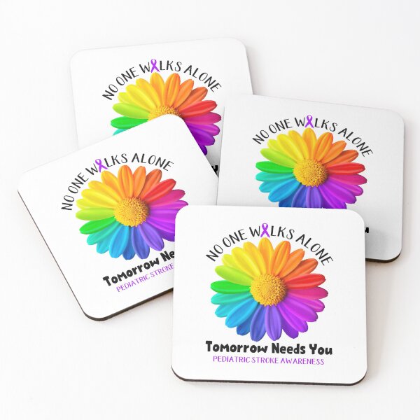 Item preview, Pediatric Stroke Awareness No One Walks Alone Tomorrow Needs You designed and sold by fannieuxp59.