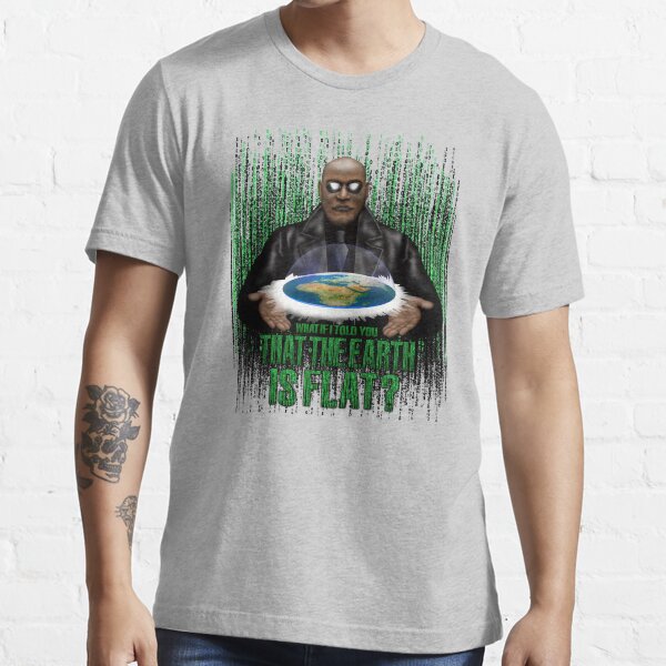 world is flat t shirt