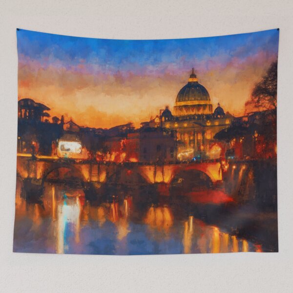 Item preview, Rome and the Vatican City designed and sold by AM FineArtPrints.
