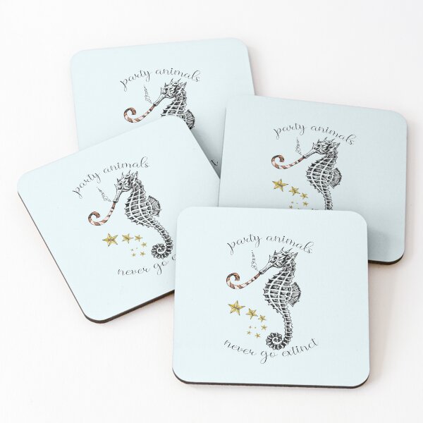 Item preview, PARTY ANIMALS _ SEAHORSE designed and sold by PagotoCaroto.