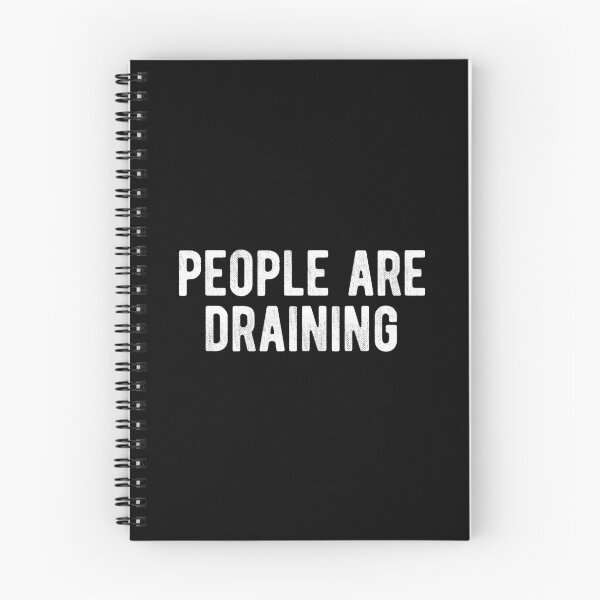 Item preview, People Are Draining Introvert designed and sold by MariosNydras.