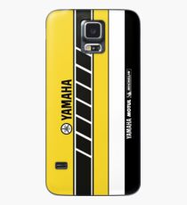 Team Yamaha Black and Yellow Case/Skin for Samsung Galaxy