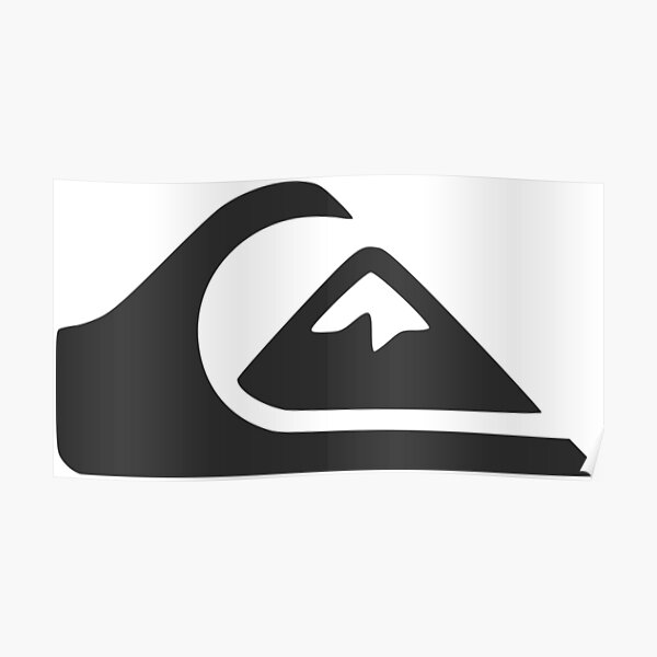Quiksilver Wave & Mountain Edition (Official Dark Grey Color) - Useless Madala Poster
