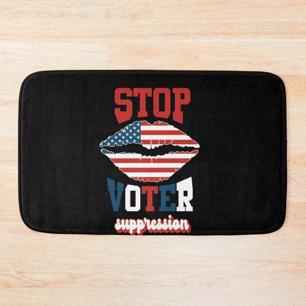 Item preview, Stop Voter Suppression designed and sold by Hema Thilakaratne.