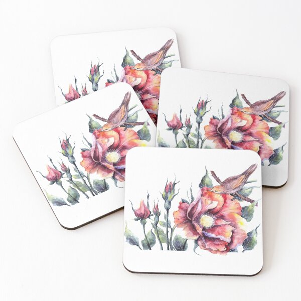 Item preview, Sweet Bird with Flower designed and sold by VIVEK KUMAR RAI.