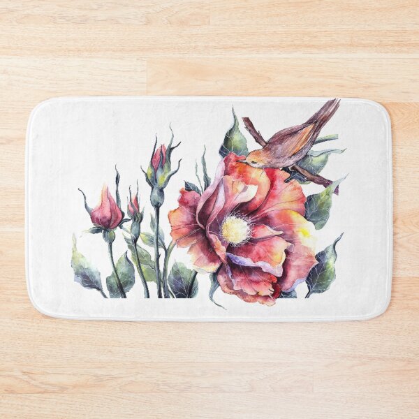 Item preview, Sweet Bird with Flower designed and sold by VIVEK KUMAR RAI.