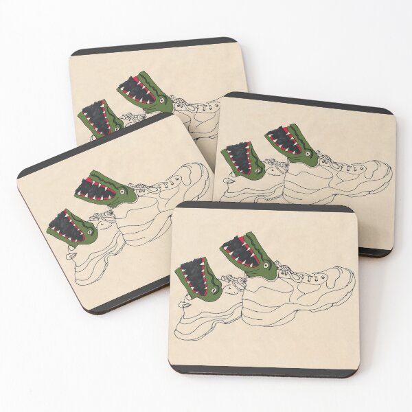 Item preview, Colored Crocodile socks in sneakers. designed and sold by Jenea Kaitaz Art.