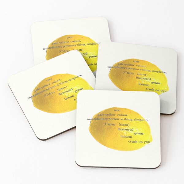 Item preview, Lemon, I have a crush on you! designed and sold by Apteryx.