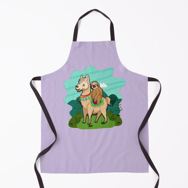 Item preview, Sloth Riding Llama Alpaca designed and sold by FullThrottleLif.
