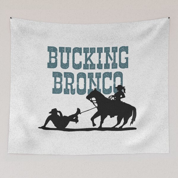 Item preview, Beautiful Bucking Bronco Western Cowgirl Scene designed and sold by Popular-Gifts.