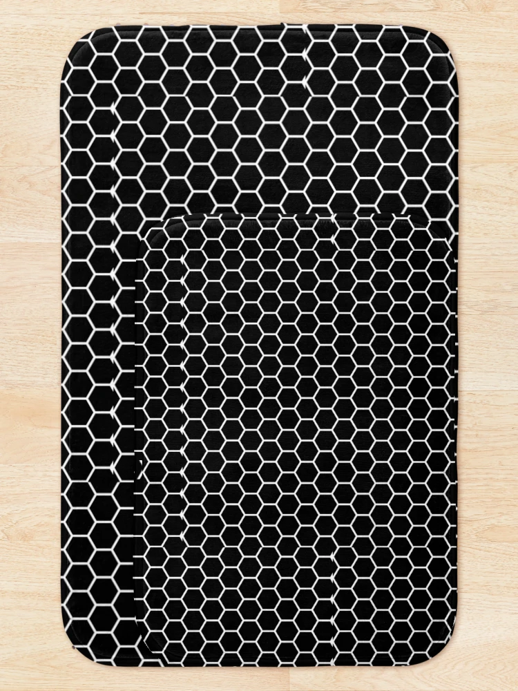 Thumbnail 5 of 6, Bath Mat, Bee seamless pattern designed and sold by Patternsonly.