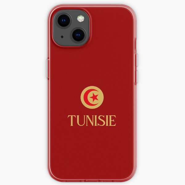Tunisie Or Coque souple iPhone