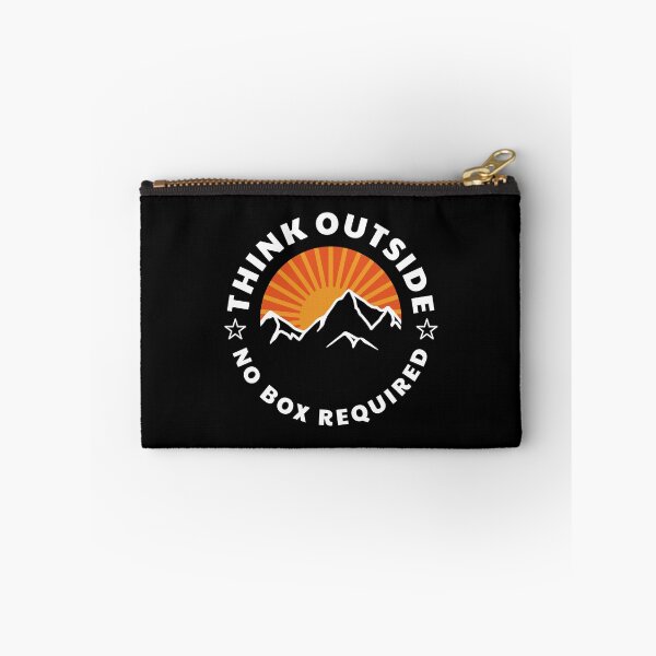 Item preview, Think Outside No Box Required designed and sold by PlusAdore.