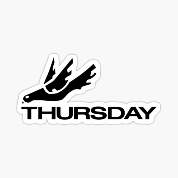 thursday-band Sticker
