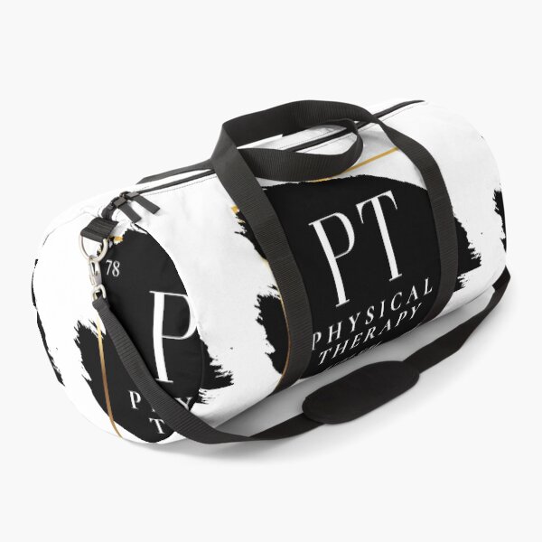 Item preview, PT Physical Therapy Vers. 1 Unique, Minimalist Periodic Table Acronym, Abstract Black and White Modern Preppy designed and sold by PeriodicLabel.