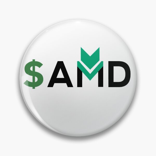 Item preview, AMD Stock Ticker (Advanced Micro Devices) designed and sold by the-two-store.