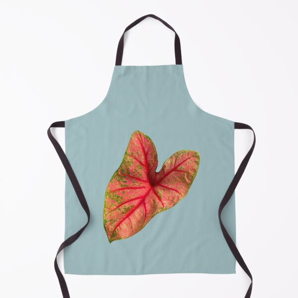 Item preview, Beautiful caladium bicolour leaf red background and green stain. designed and sold by Trianglegreen.