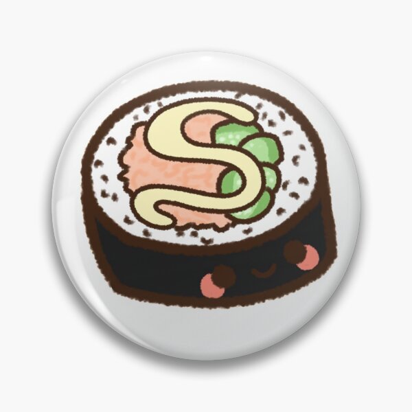 Item preview, kawaii Korean Tuna kimbap Korean sushi designed and sold by GLwithUs.