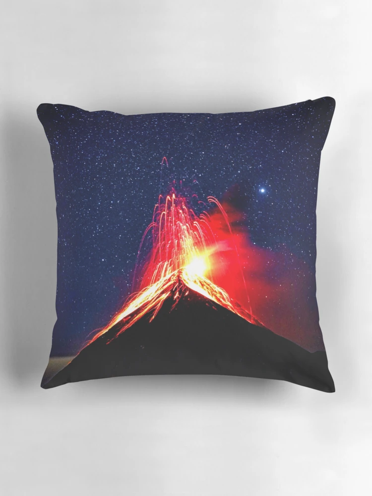 Thumbnail 3 of 4, Pillow, Volcano designed and sold by Roshan Keenoo.