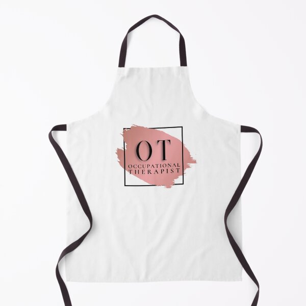 Item preview, OT Occupational Therapist #2 Unique, Minimalist Square Typography Acronym, Pink Abstract, Modern Preppy Rose Gold designed and sold by PeriodicLabel.