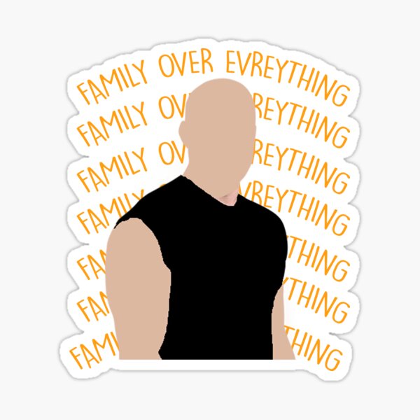 Funny Family meme, Dom Toretto Memes, Bald guy Family meme Sticker  Sticker for Sale by JayDesigns101