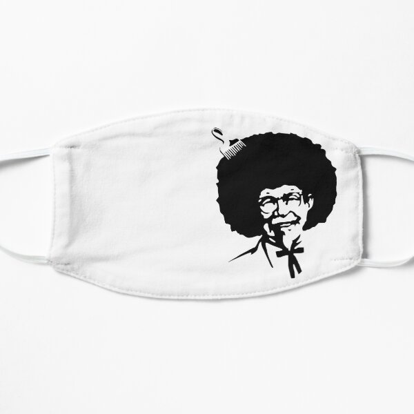 afro kfc Flat Mask