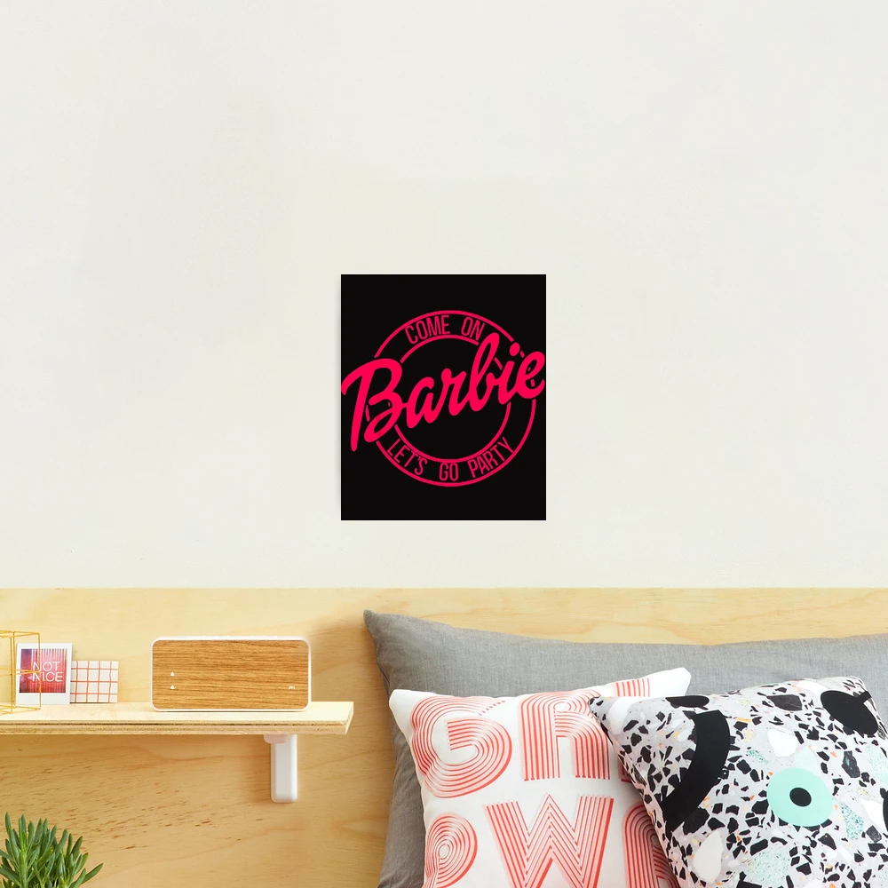 Come On Barbie Let's Go Party Tapestry sold by Milena Pauper