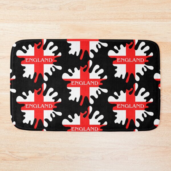 Item preview, England Flag Paint Splat Design designed and sold by wimblettdesigns.