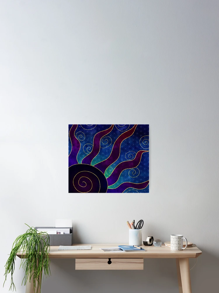 Thumbnail 2 von 3, Poster,  Hippie designt und verkauft von Mandala Of Life.
