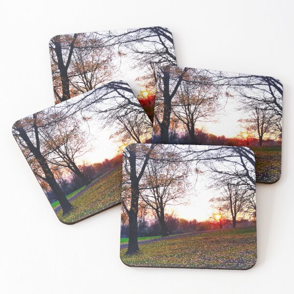 Item preview, Magnificient sunrise captured through the trees designed and sold by Maduka Karunatilaka.