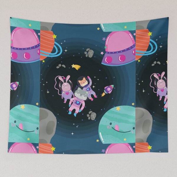 Item preview, Cute Space Animals in Spacesuits designed and sold by cgroenewald.