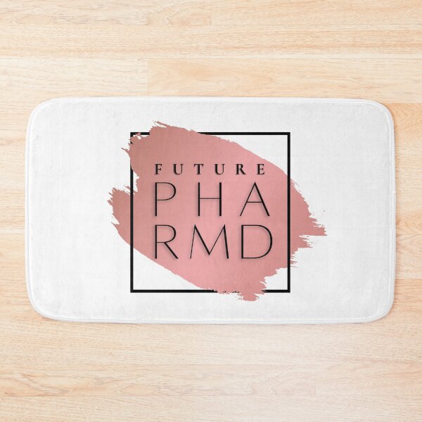 Item preview, Future PharmD Vers. 2 Unique, Minimalist Pharmacist Acronym, Pink Abstract, Modern Preppy Rose Gold designed and sold by PeriodicLabel.