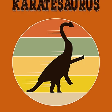 Artwork thumbnail, Karatesaurus by FridPix