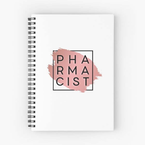 Item preview, PHARMD Pharmacist Vers. 2 Unique, Minimalist Square Typography, Pink Abstract, Modern Preppy Rose Gold designed and sold by PeriodicLabel.