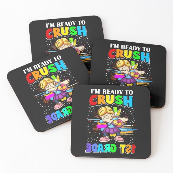Item preview, I'm Ready to Crush - 1st Grade Girl designed and sold by SpecialGift79.