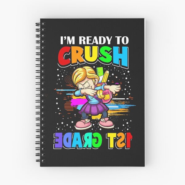 Item preview, I'm Ready to Crush - 1st Grade Girl designed and sold by SpecialGift79.