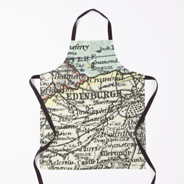Item preview, EDINBURGH & surrounding area map 1899 designed and sold by yourscotland.
