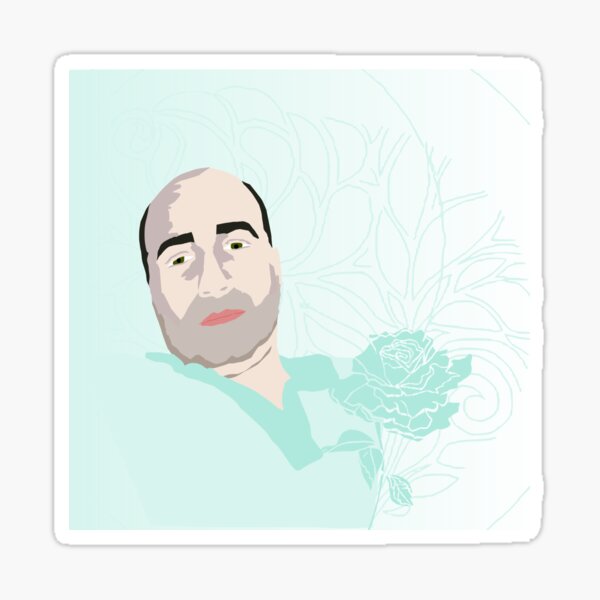 A man needs a beauty Sticker
